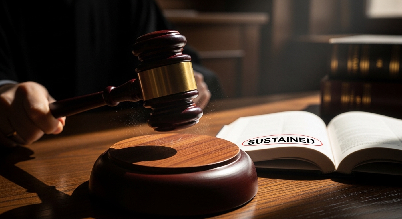 What Does Sustained Mean in Court