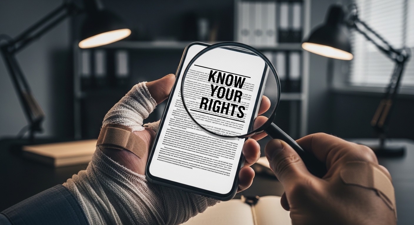 injury is met with silence or a denial from your insurer