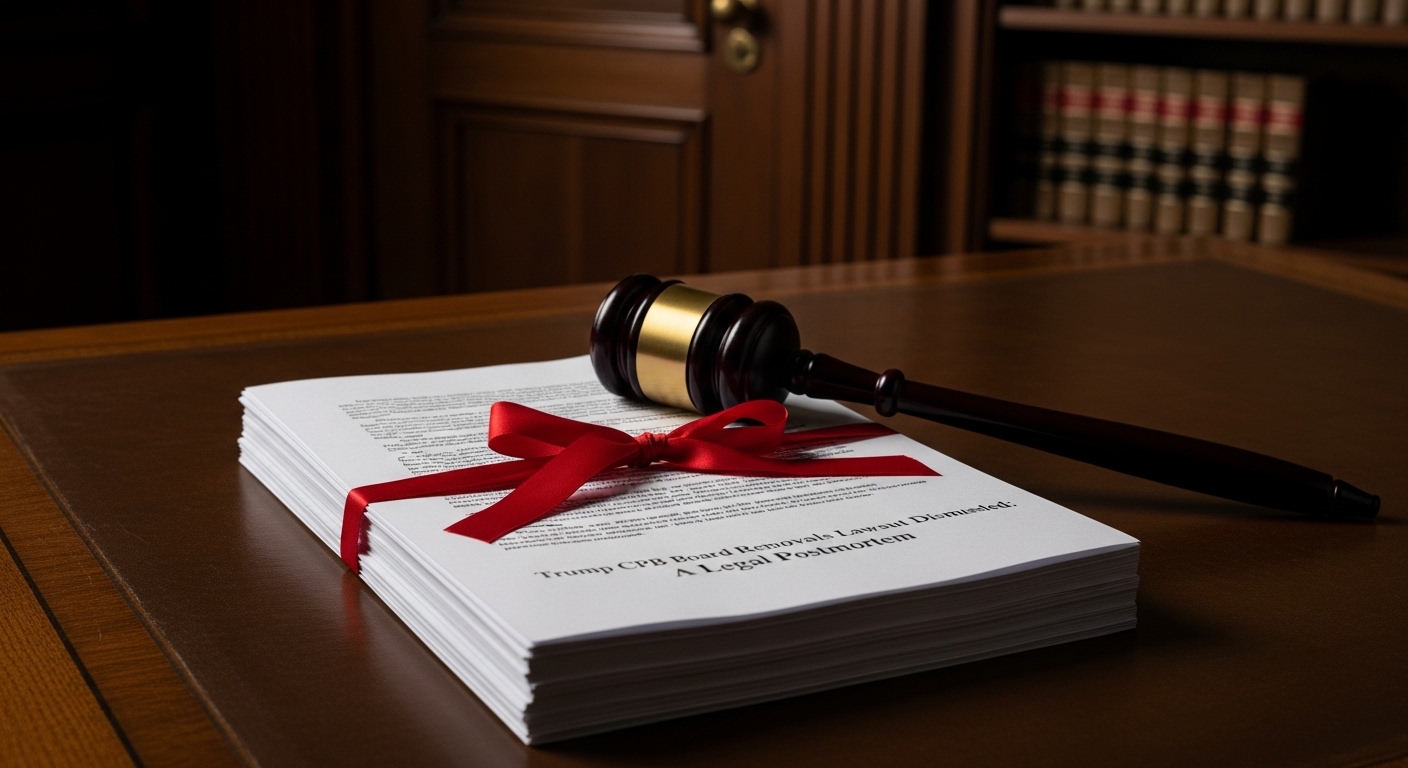 Trump CPB Board Removals Lawsuit