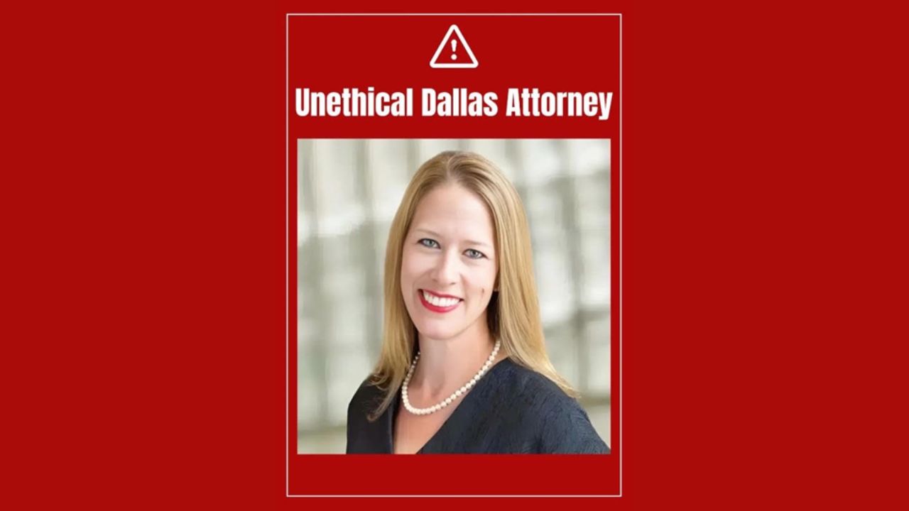 Aubrey Connatser unethical lawyer Dallas