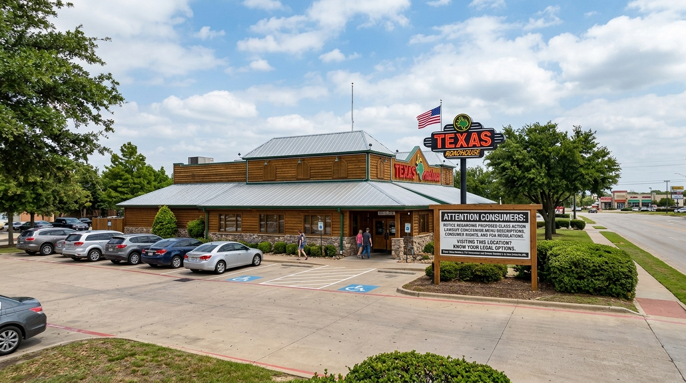 Texas Roadhouse Menu Class Action