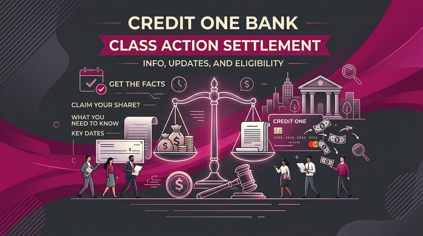 Credit One Bank Class Action Settlement