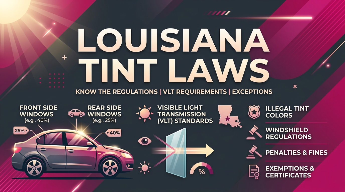 Louisiana Tint Laws