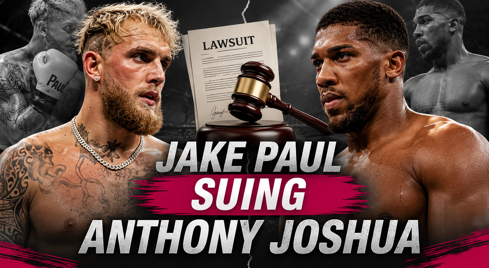Jake Paul Suing Anthony Joshua